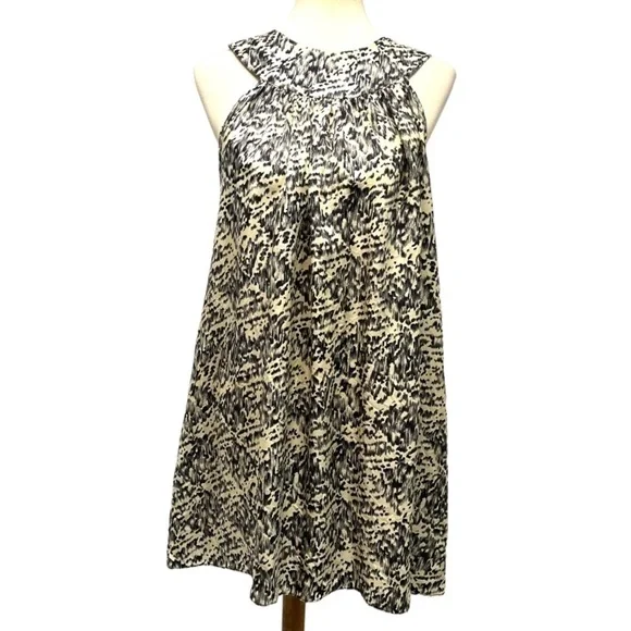 Jenni Kayne Silk Animal PrintMini Dress Women’s Medium - Picture 11 of 11